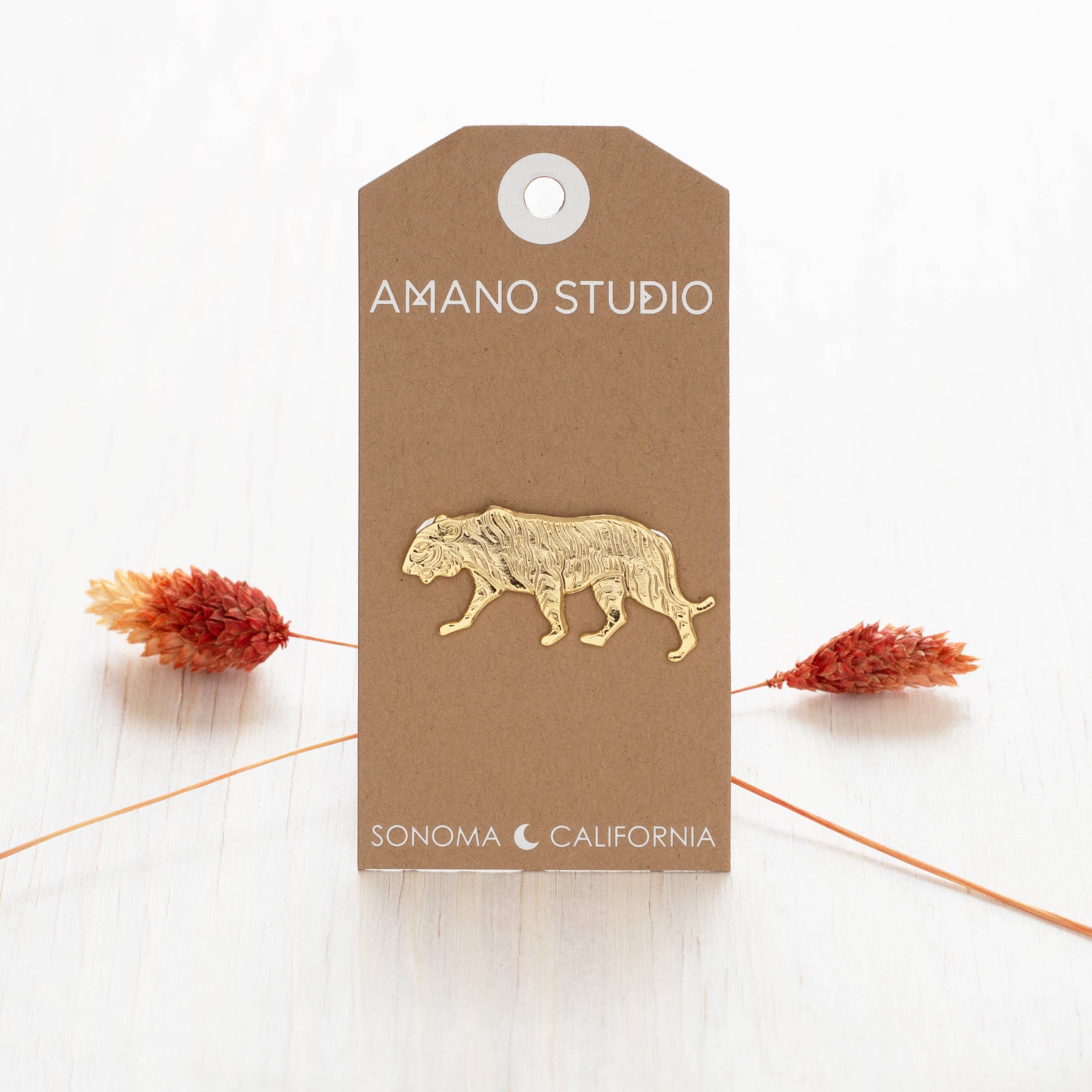 Amano Studio - Tiger Brooch