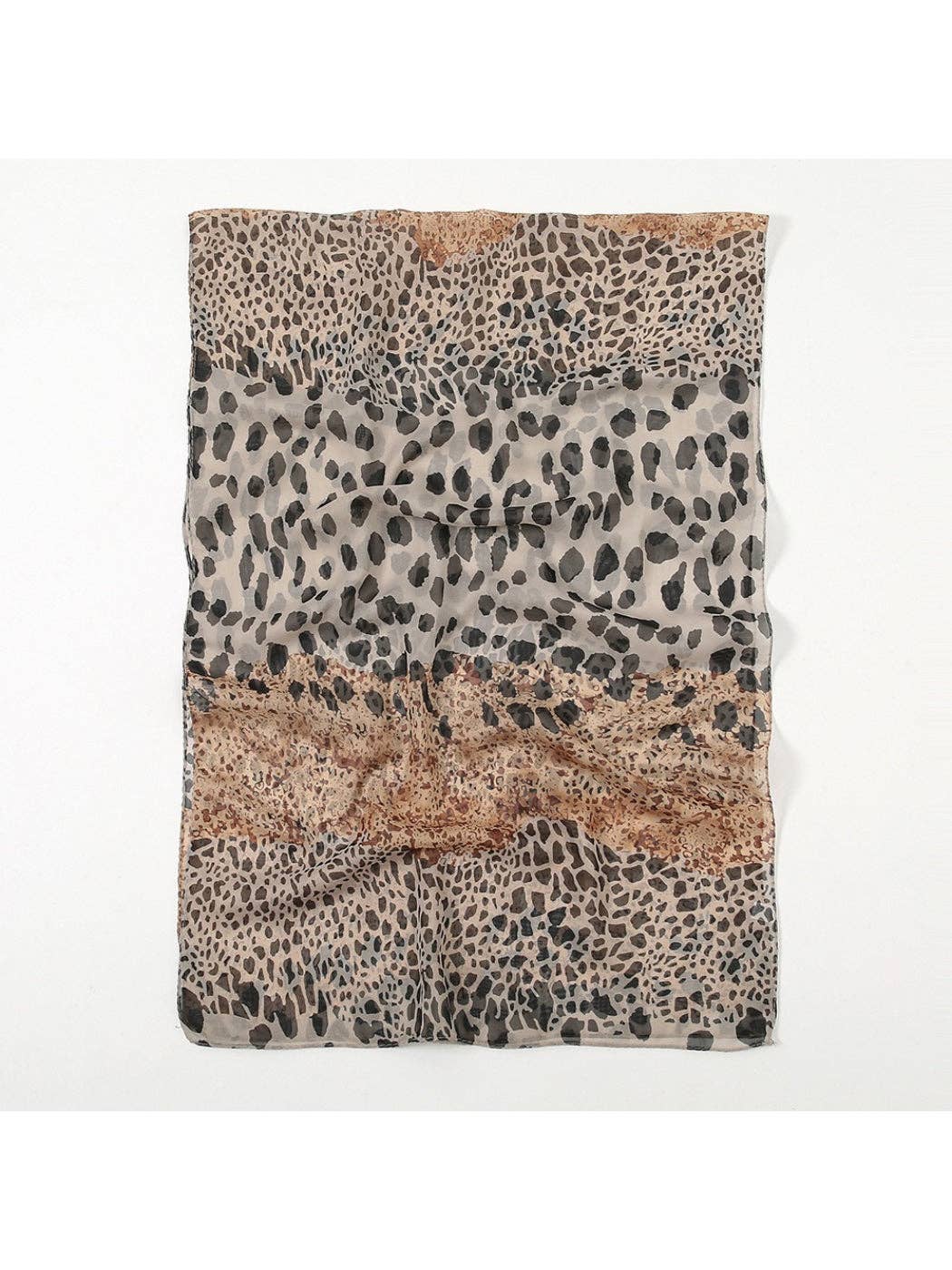 Funkyrel® Atzbranding Limited - Scarvii - Leopard Fade Print Spring Summer Scarf
