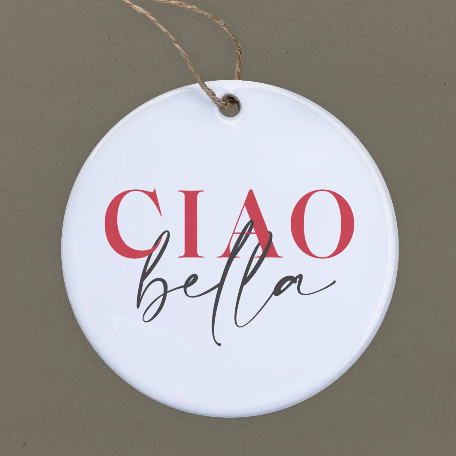 Boheme Bliss - Ciao Bella - Porcelain Ornament