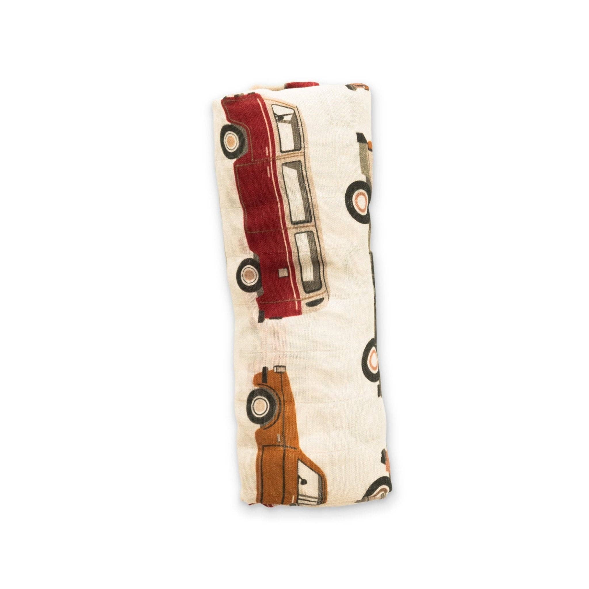 Ellie Sue - Cars Muslin Swaddle Blanket