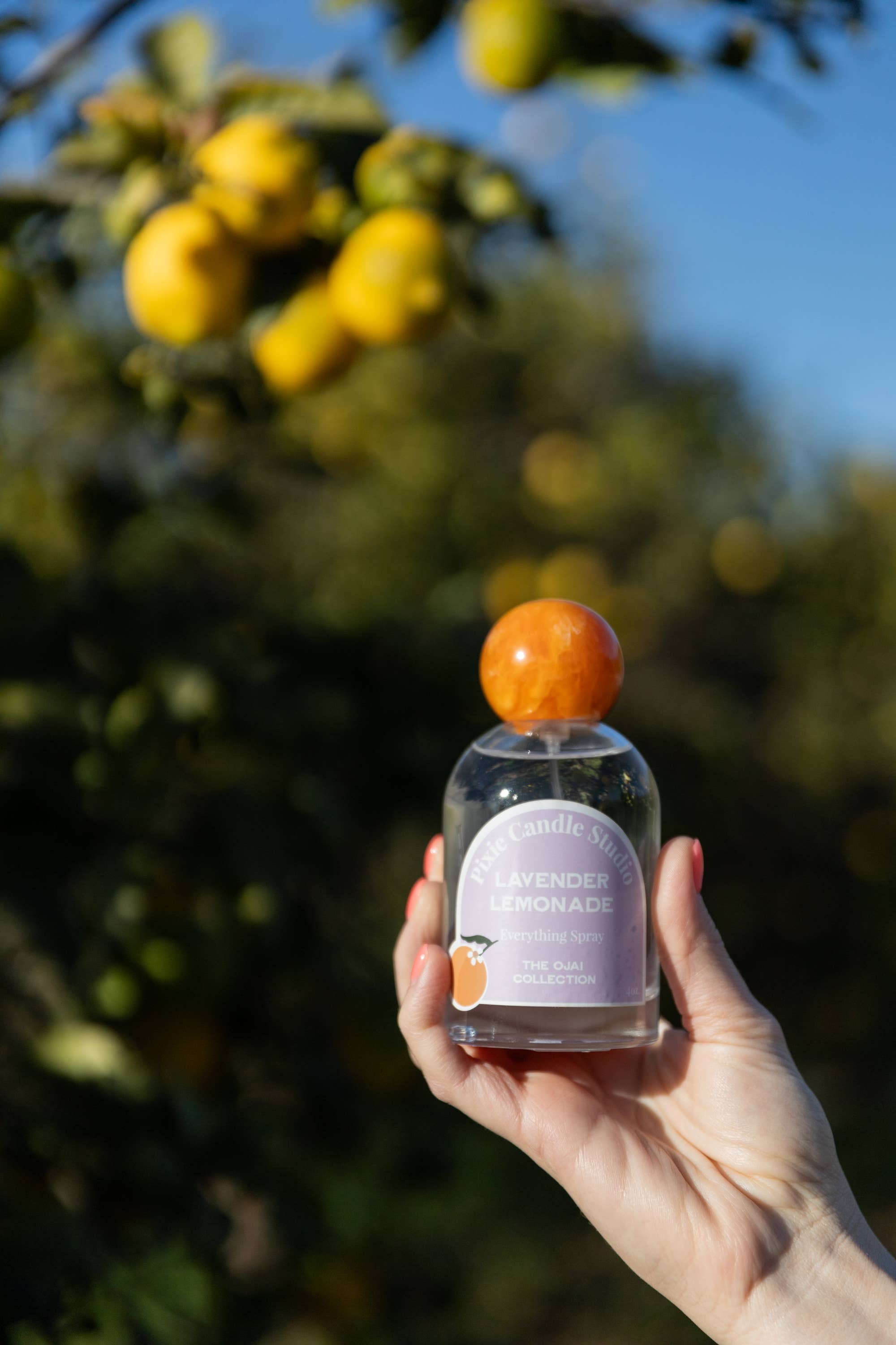 Pixie Candle Studio - Body Spray, Linen Spray, Room Spray- Lavender Lemonade