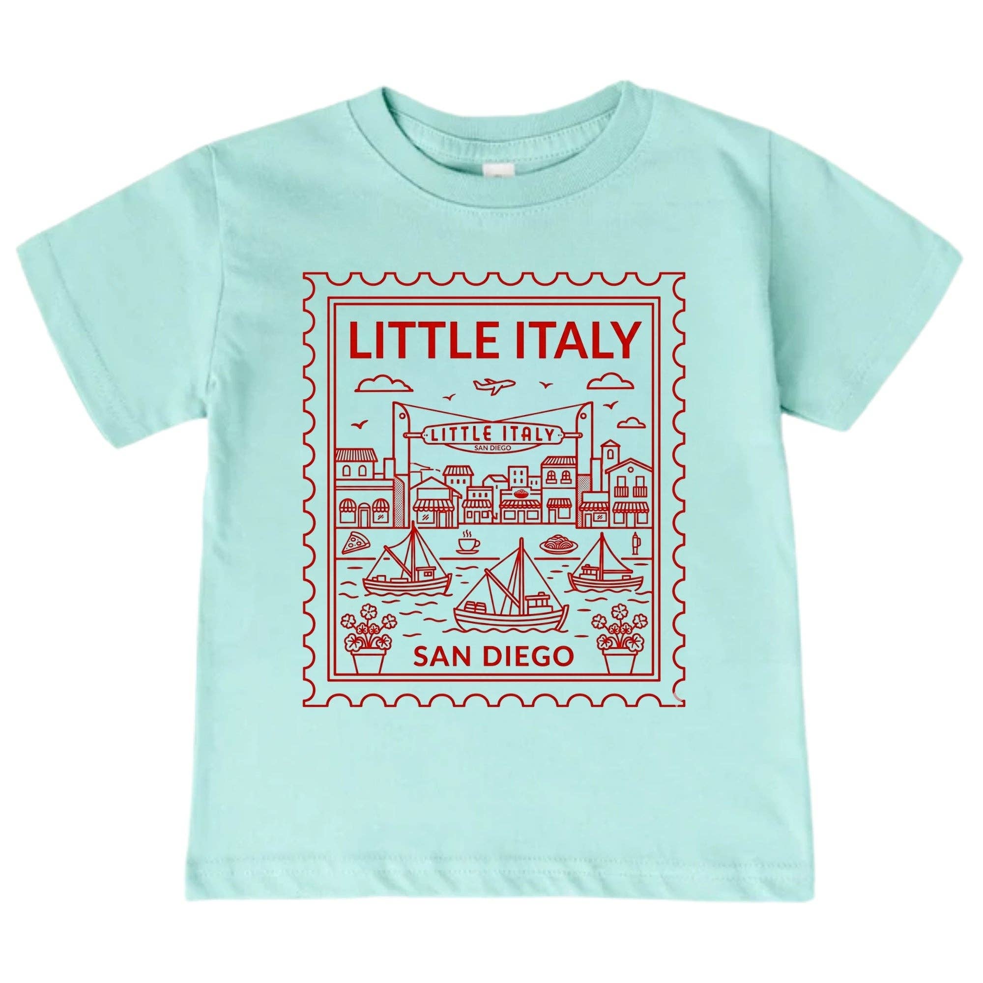 EnjoyMyDesign - Little Italy San Diego Baby Bodysuit or T-Shirt – California Kids Gifts