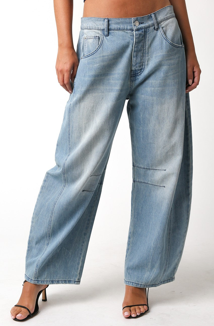 Alanis Barrel Jeans