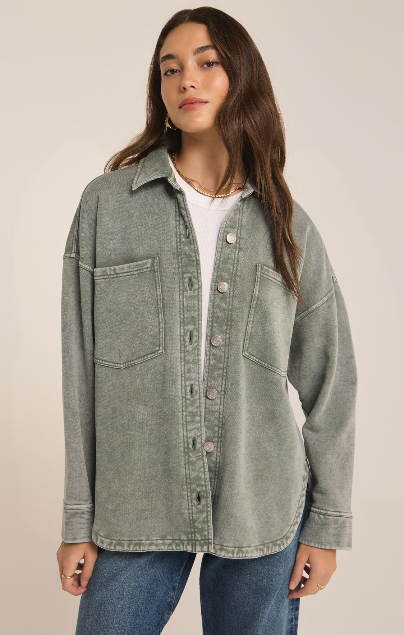 All Day Knit Denim jacket