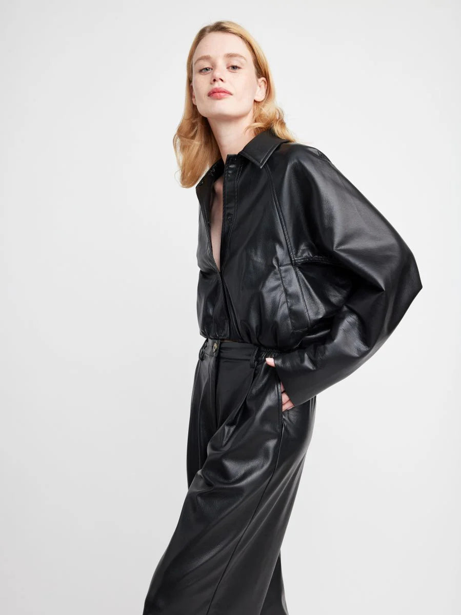 Blaze Crop Bomber Jacket