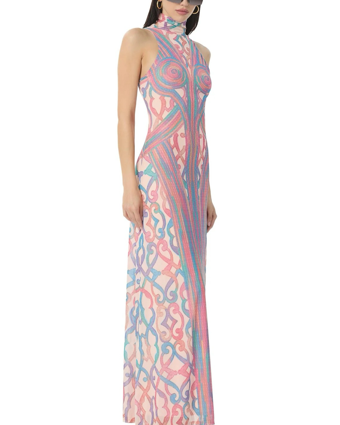 AFRM - Titus Maxi Dress - Sculpted Cable