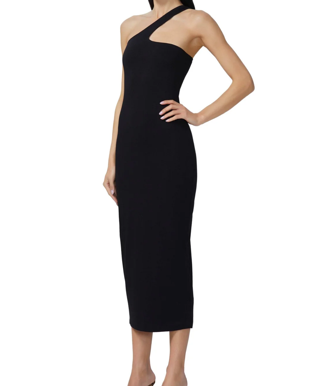 AFRM - Sloane Midi Dress - Noir