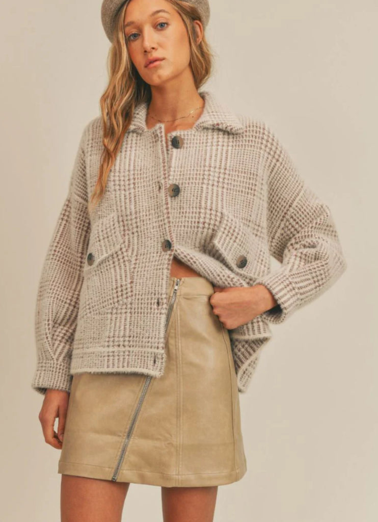 Lola Plaid Jacket Jacket