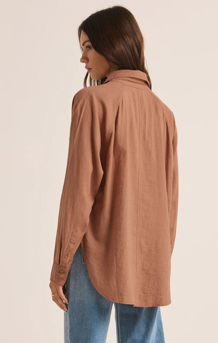 THE PERFECT LINEN TOP