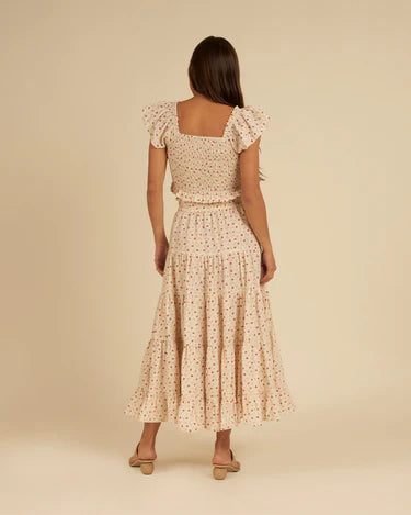 Ruffle Tiered Maxi Skirt | Strawberry Fields