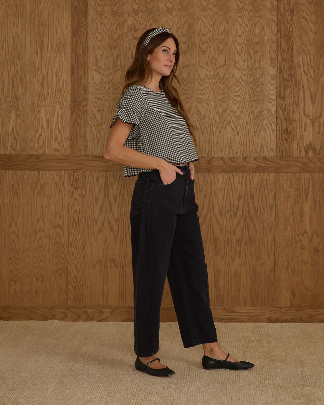 Barrel Denim | Washed Black