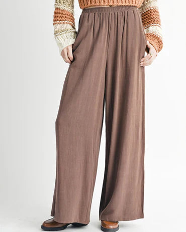 Sugarloaf wide leg linen pants