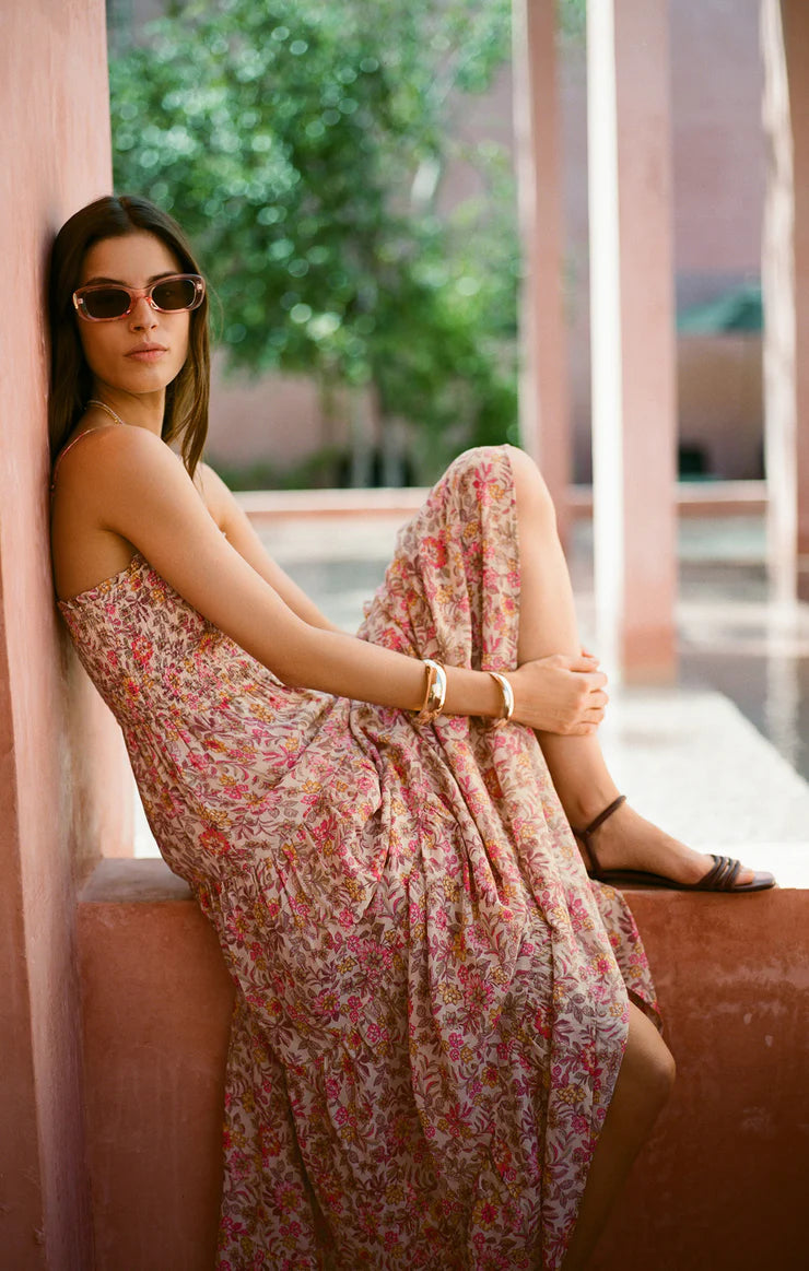 BALOS LIMA FLORAL MAXI DRESS