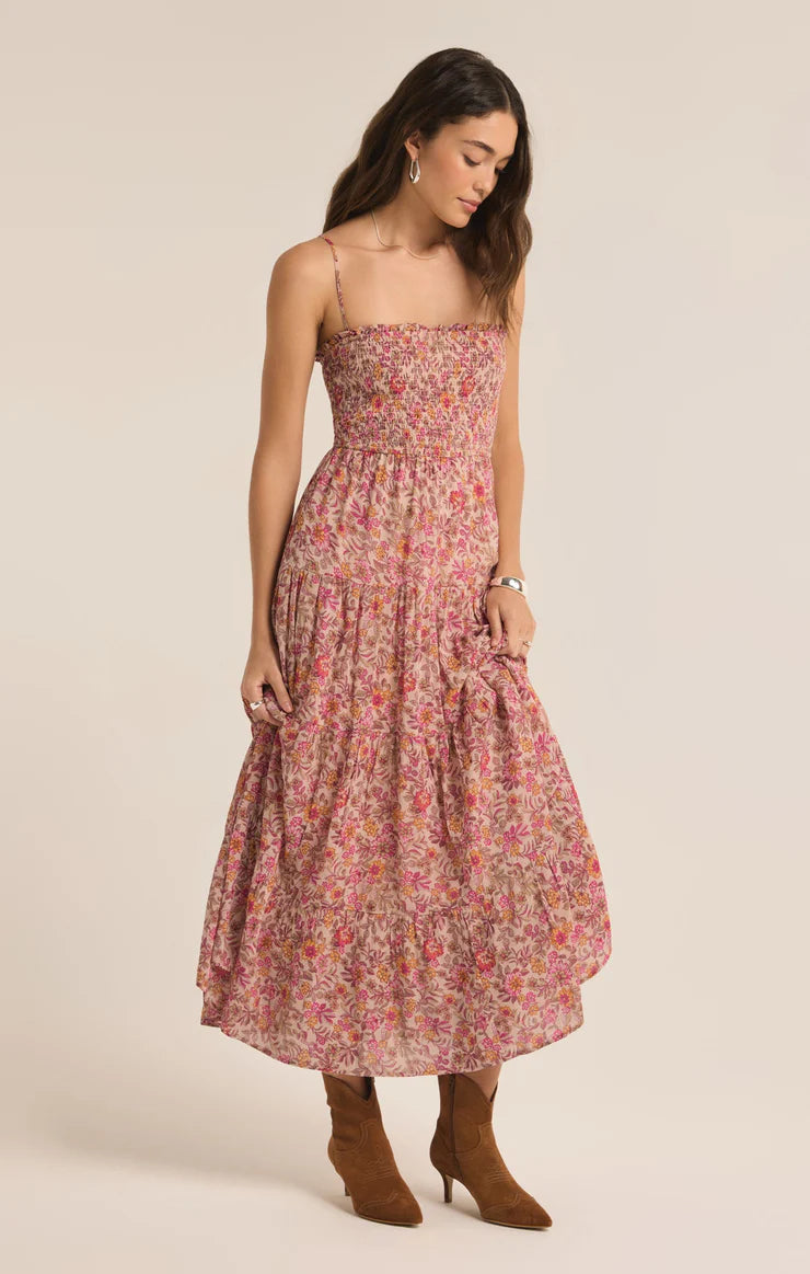 BALOS LIMA FLORAL MAXI DRESS