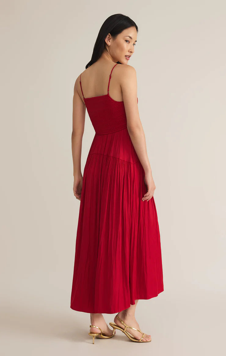 Helene Maxi Dress Haute Red