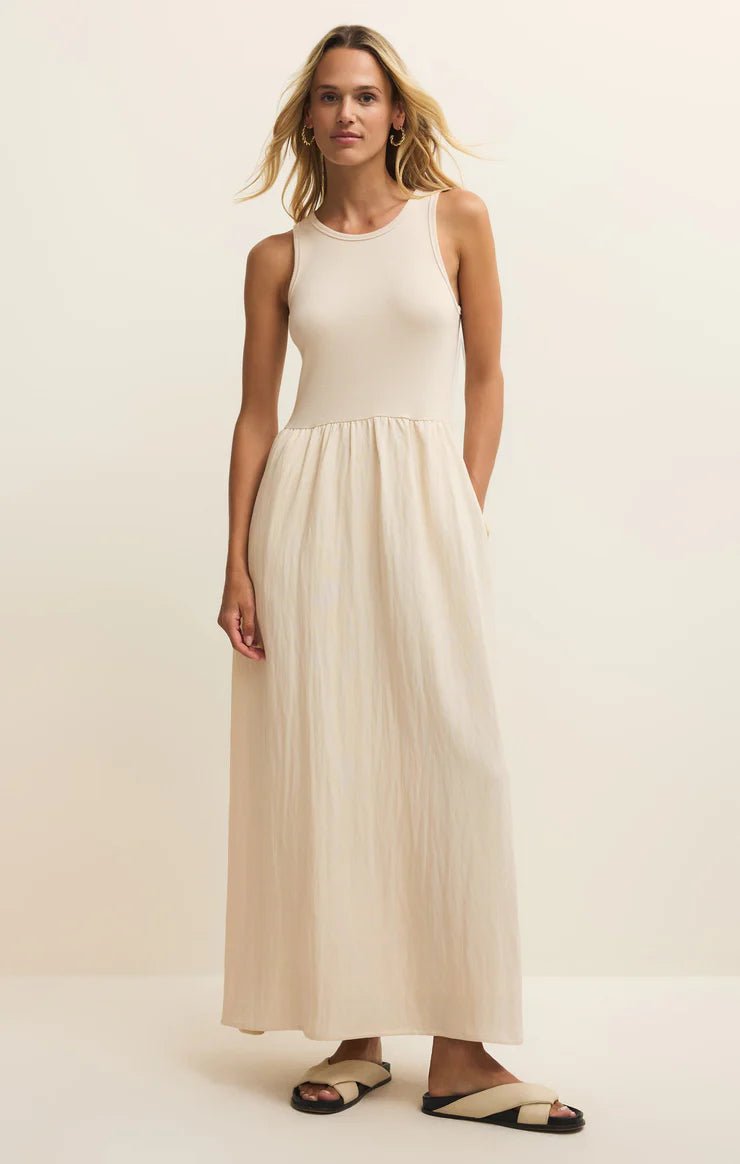 Charlotte Rib Midi Dress