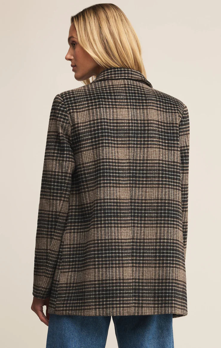 Jackets Kingston Relaxed Plaid Blazer