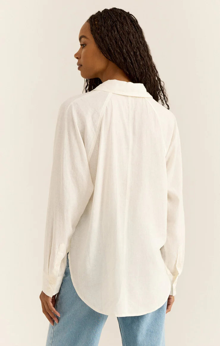 THE PERFECT LINEN TOP