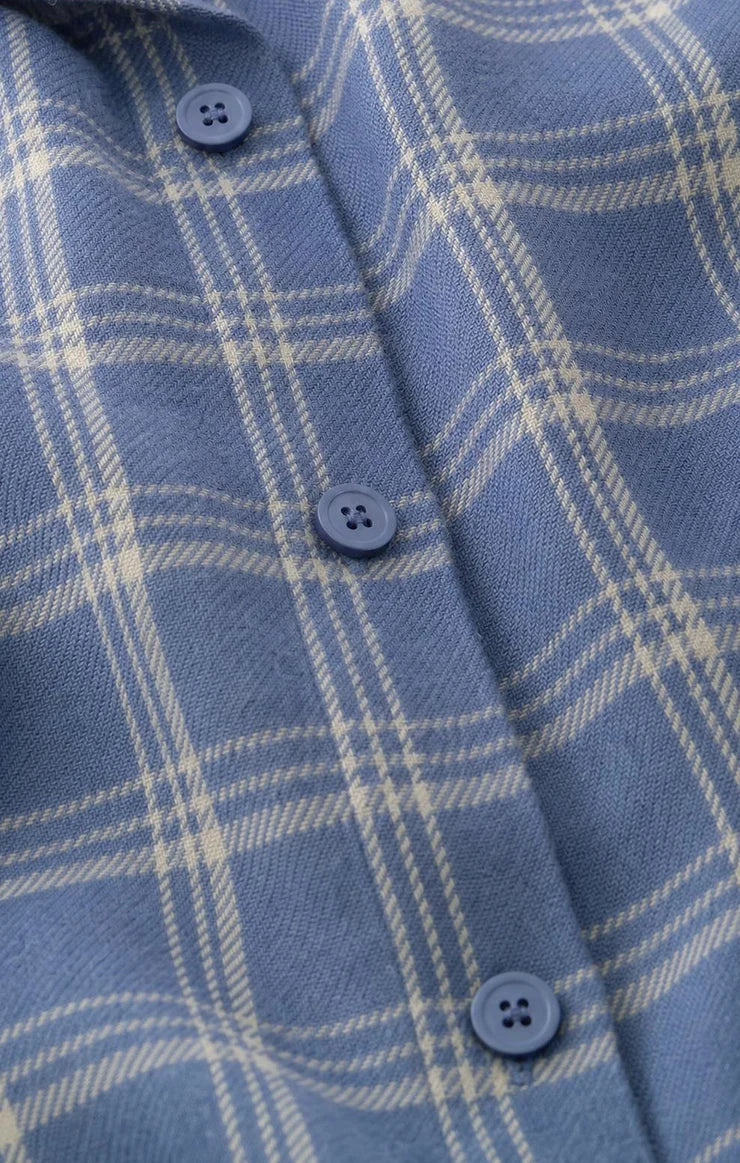 River Plaid Button up