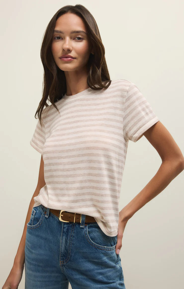 Tourist Airy Striped Tee
