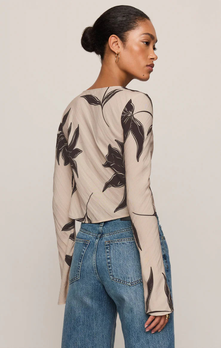 Nia Clem Floral Top