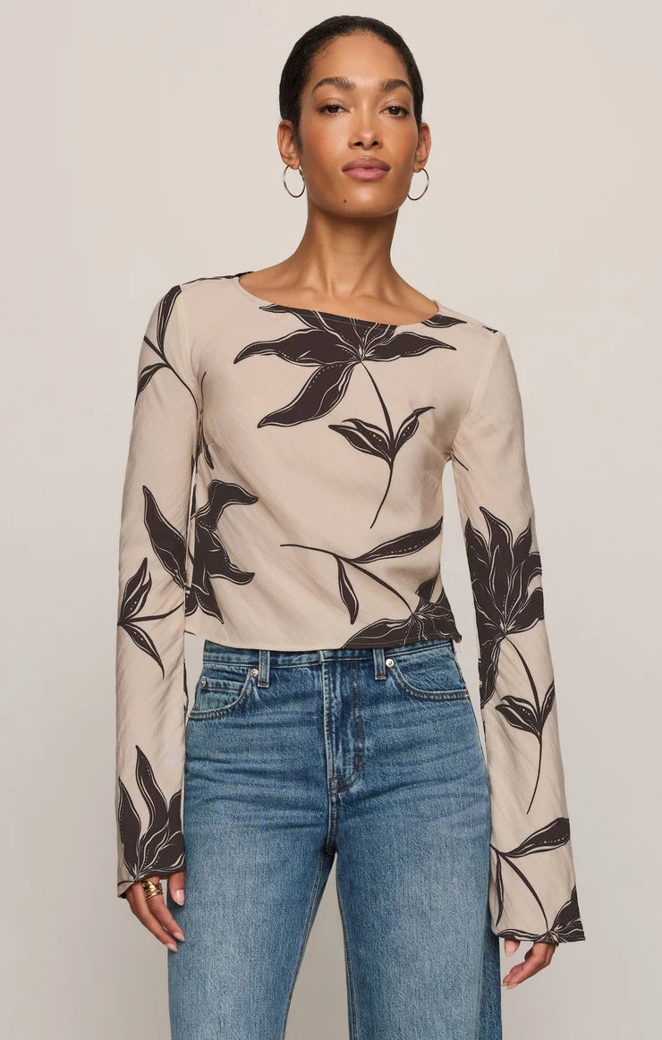 Nia Clem Floral Top