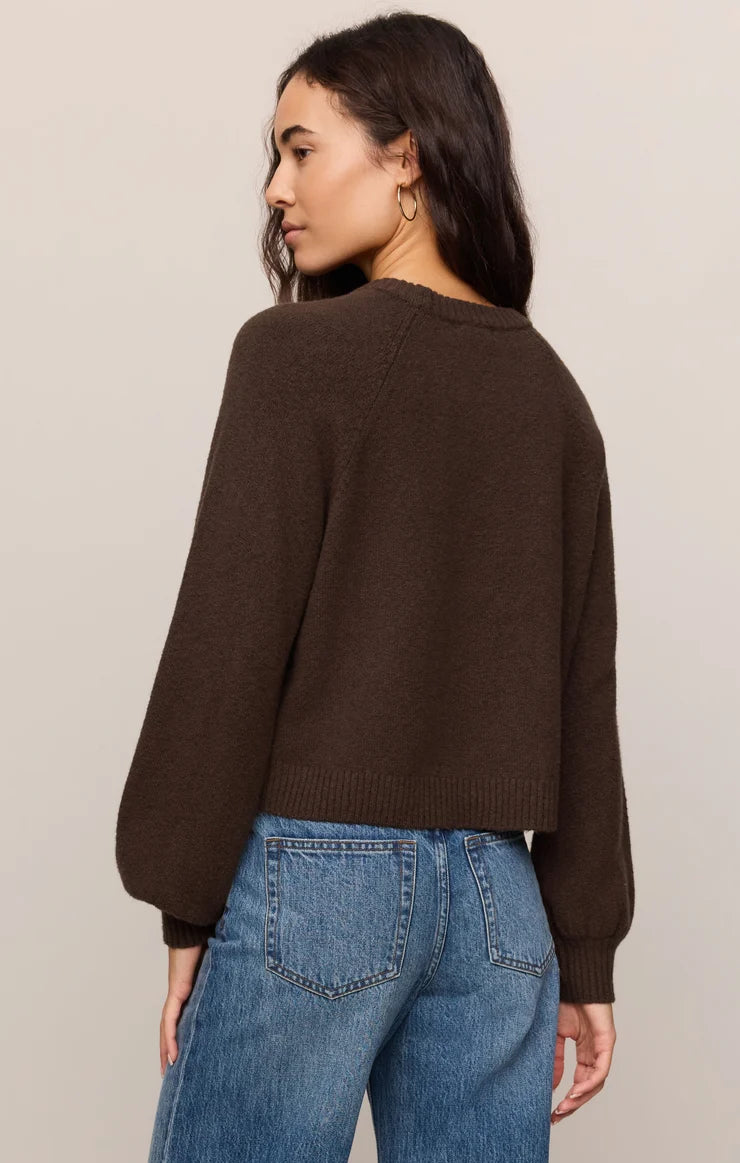 Coming Up Sweater Dark Chocolate