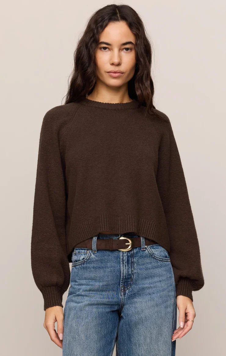 Coming Up Sweater Dark Chocolate