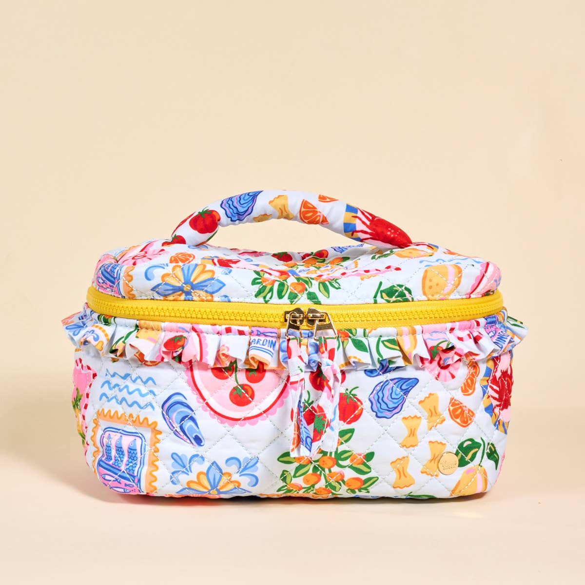 The Darling Effect - Glam & Go Quilted Cosmetic Bag–Ciao Bella
