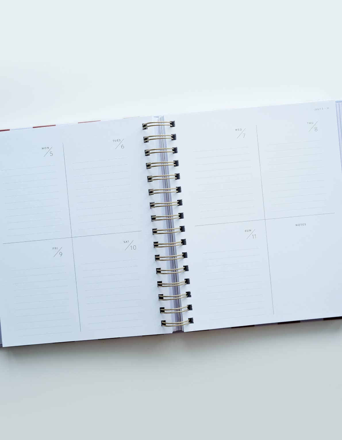 Idlewild Co. - 2027 Binder Planner | Periwinkle Checks