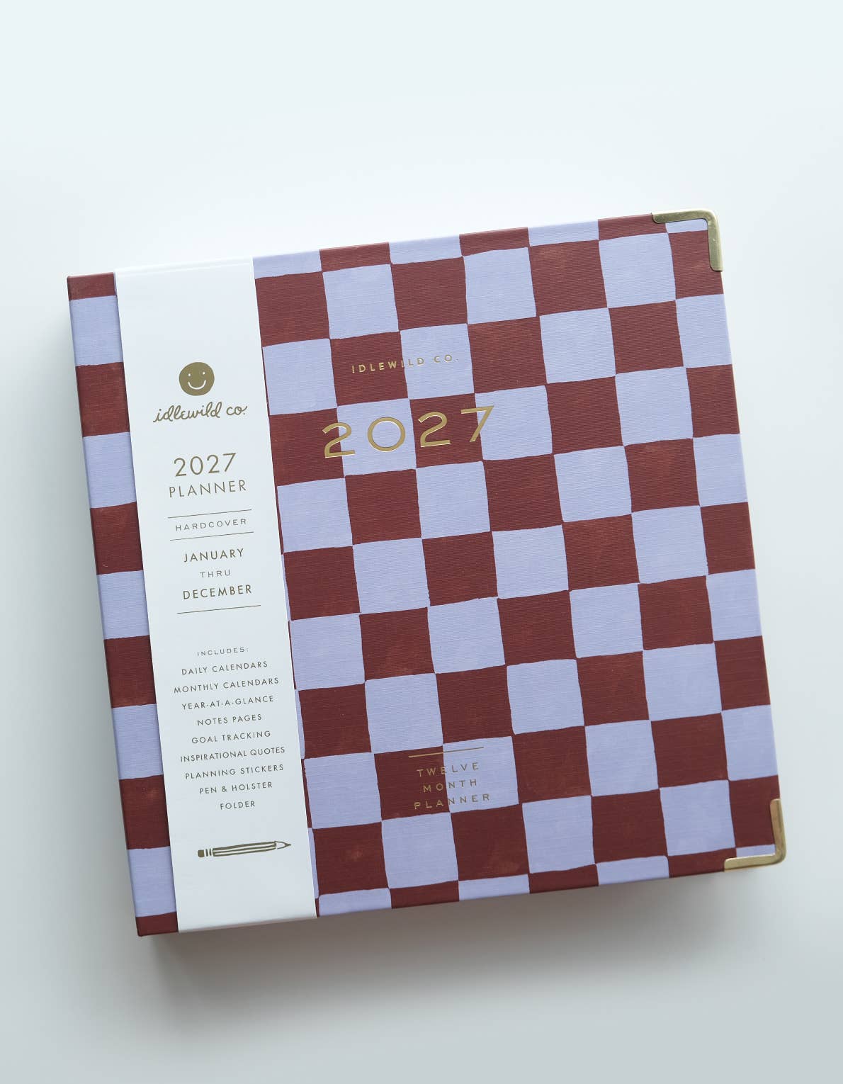 Idlewild Co. - 2027 Binder Planner | Periwinkle Checks