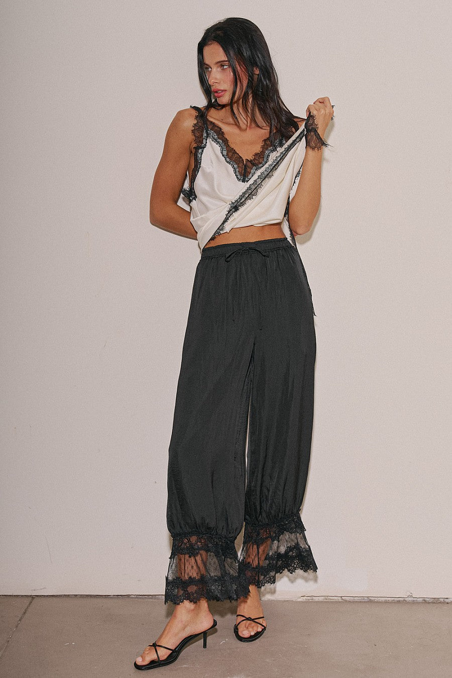 Lace Capris