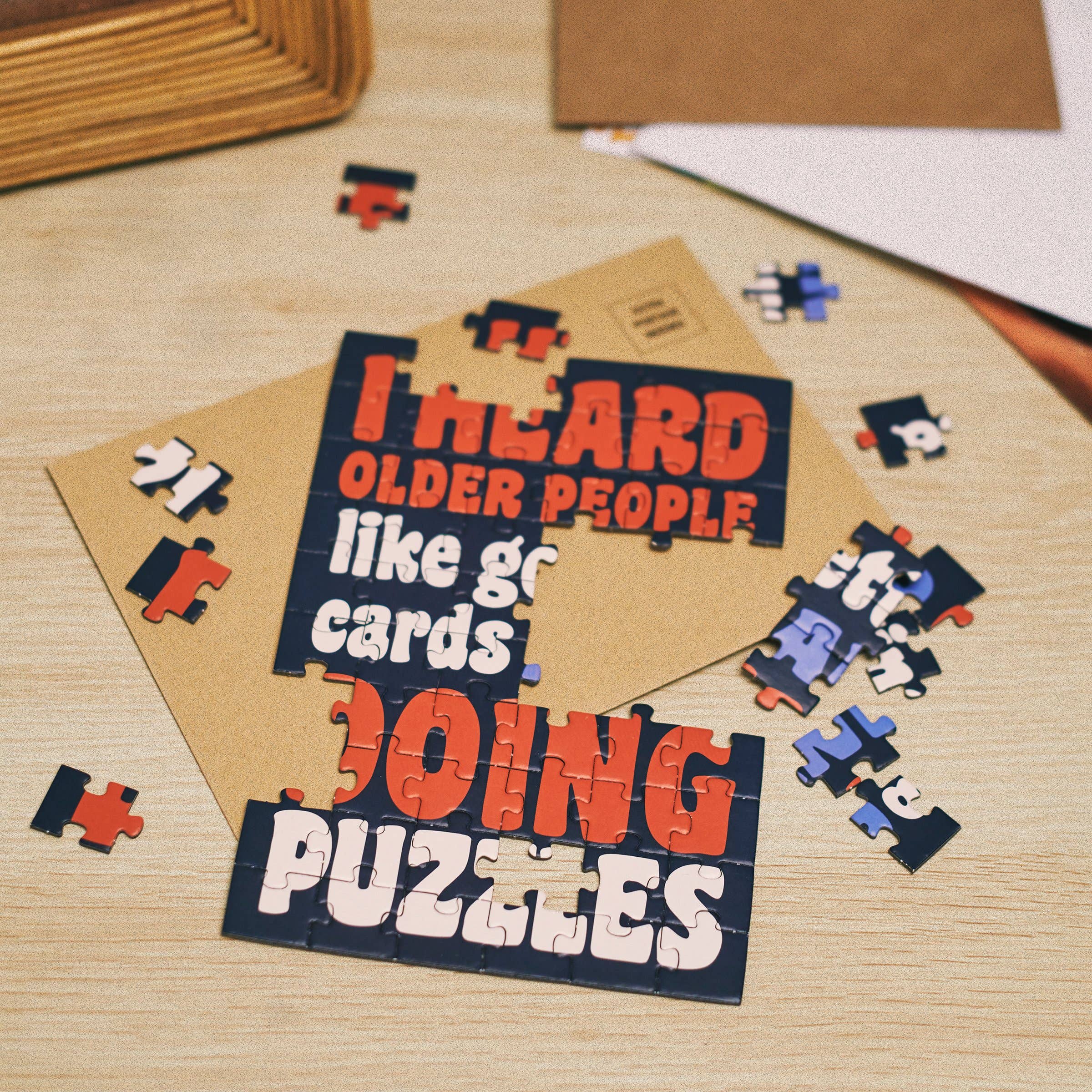 Questionables - Doing Puzzles Puzzle Card