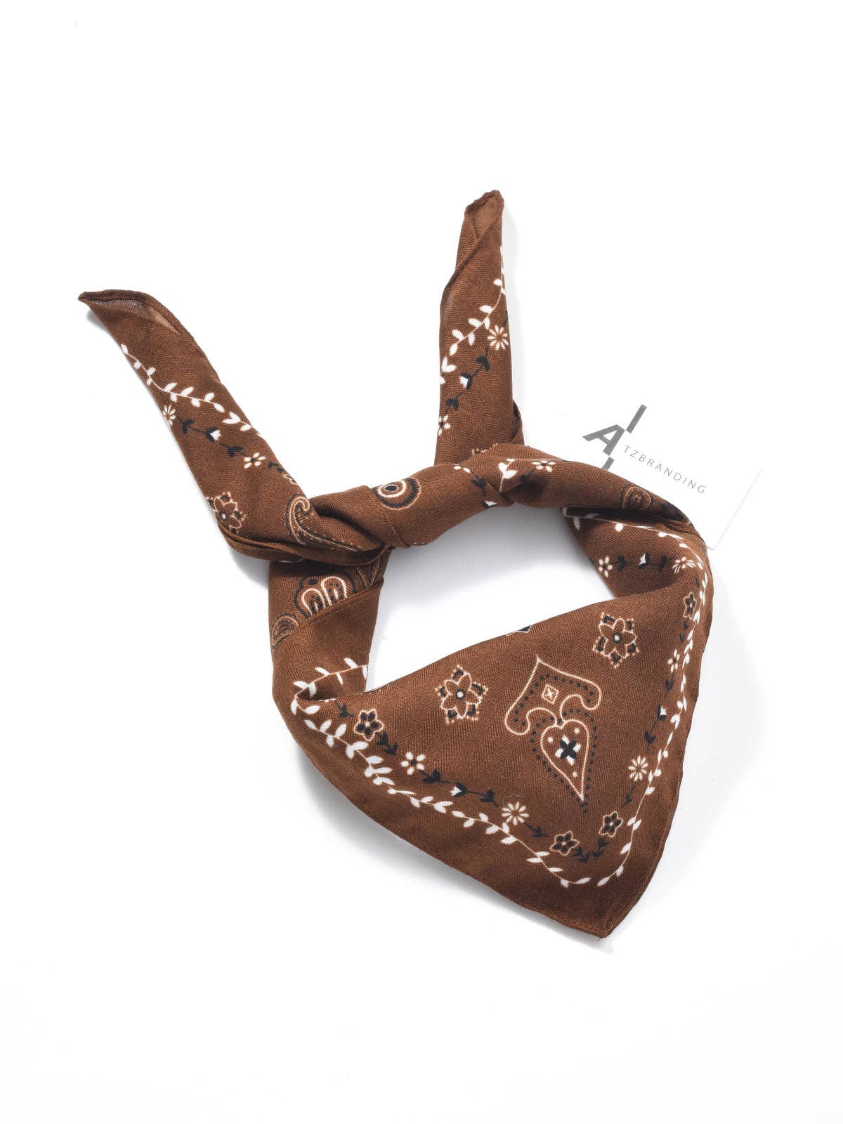 Funkyrel® Atzbranding Limited - Scarvii - Square Scarf with Paisley Print – Fresh & Vintage