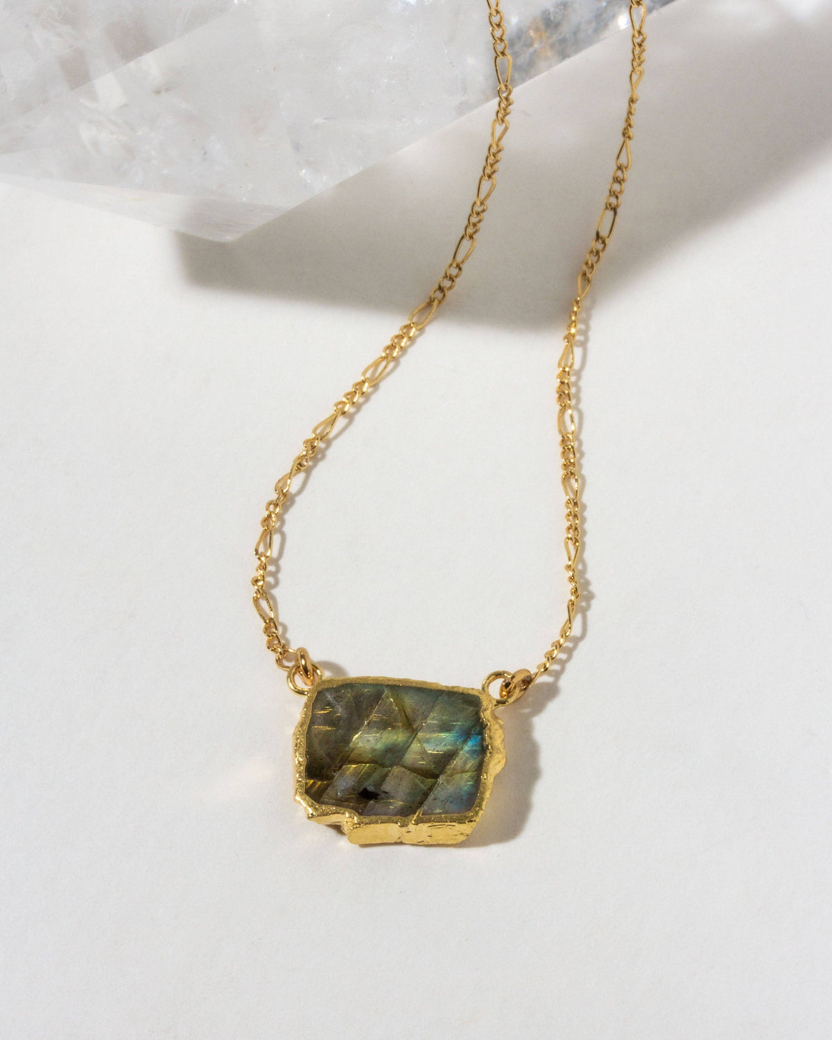 Luna Norte - Wild & Grounded Necklace- Labradorite