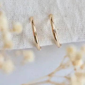 Mesa Blue - Everyday Hoop Earrings