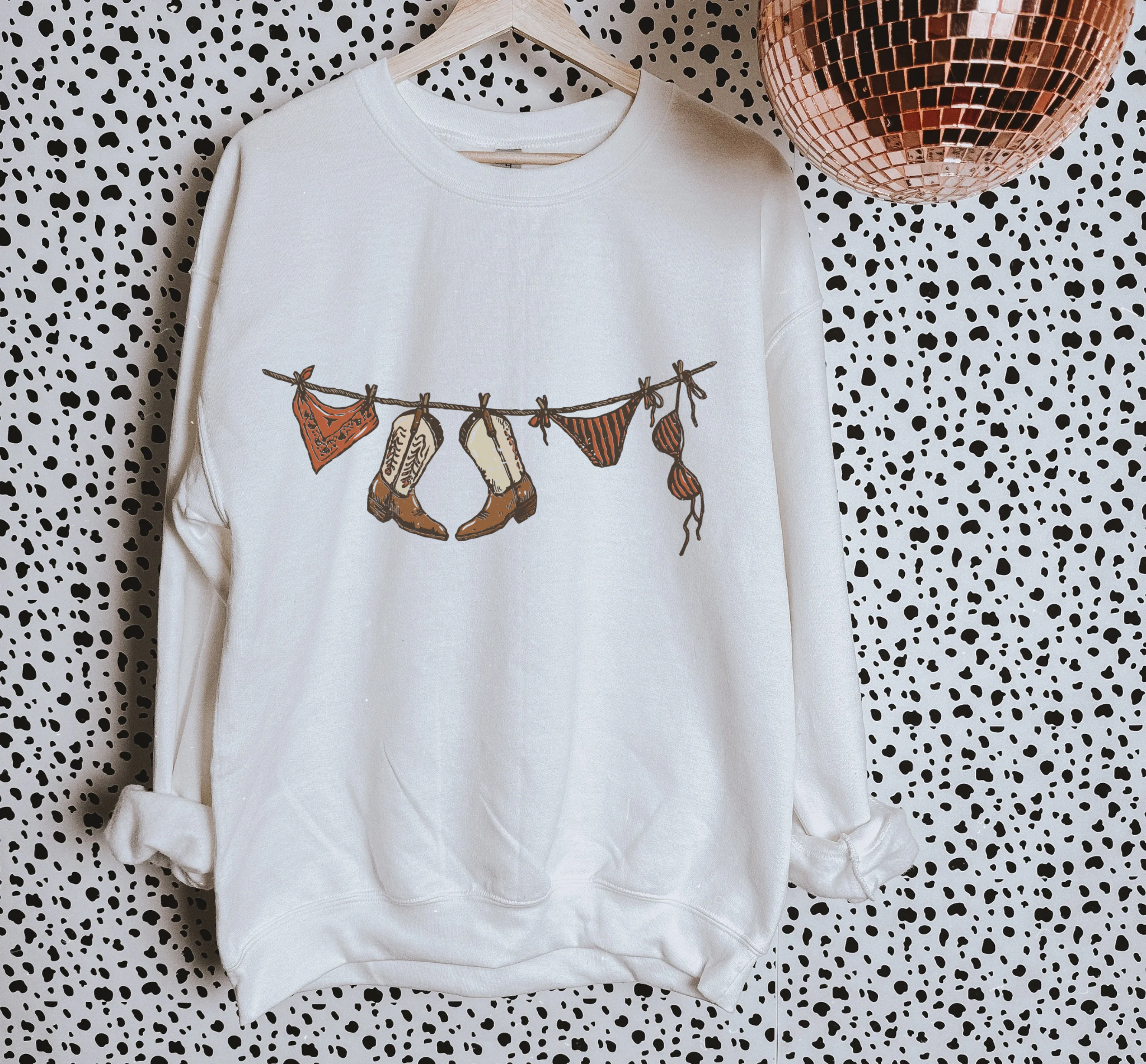 Gunpowder and Glam Boutique - Cowgirl Summer Tee or Crewneck
