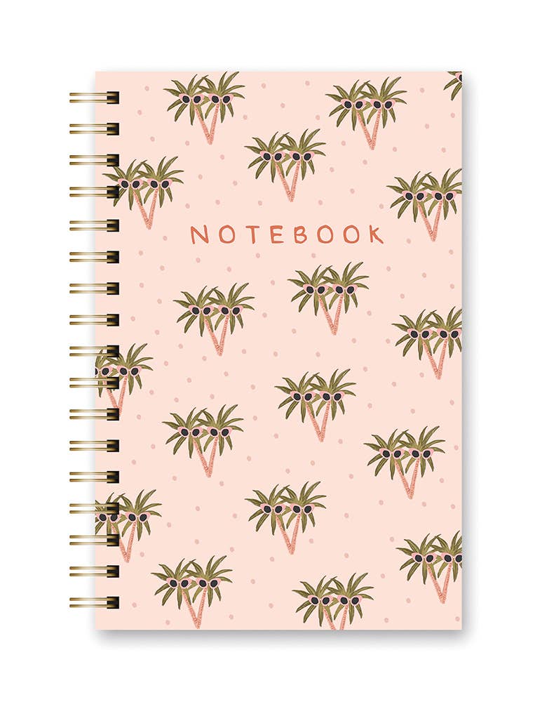 Studio Oh! - Spiral Notebook Sunny Palms