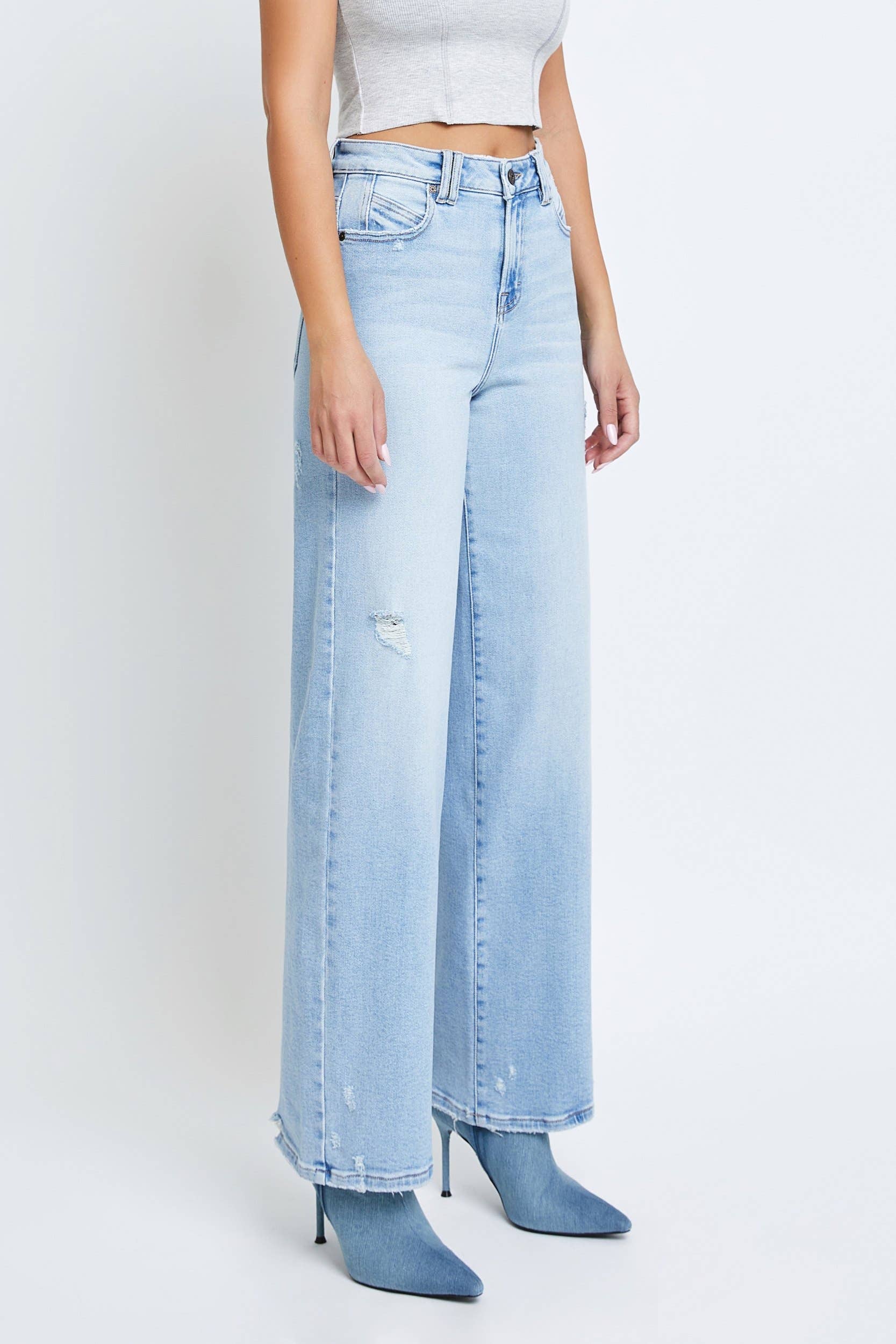 Nori Stretch 31" Inseam Wide leg