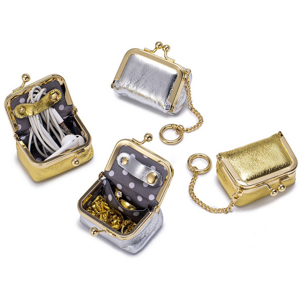 Portable Leather Jewelry Case – Cute & Compact