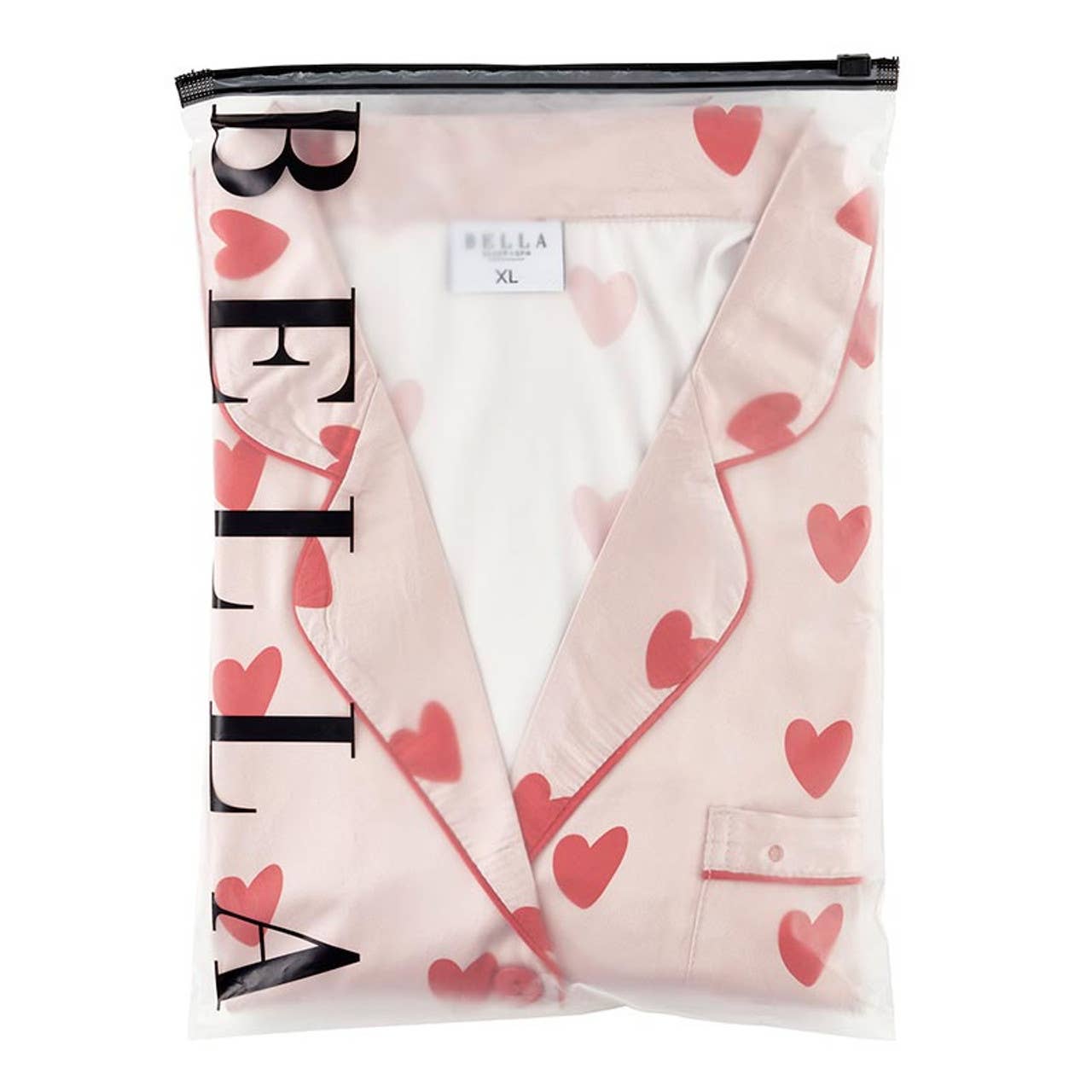 Bella Sleep + Spa - Velvet Two-Piece PJ Set - Hearts