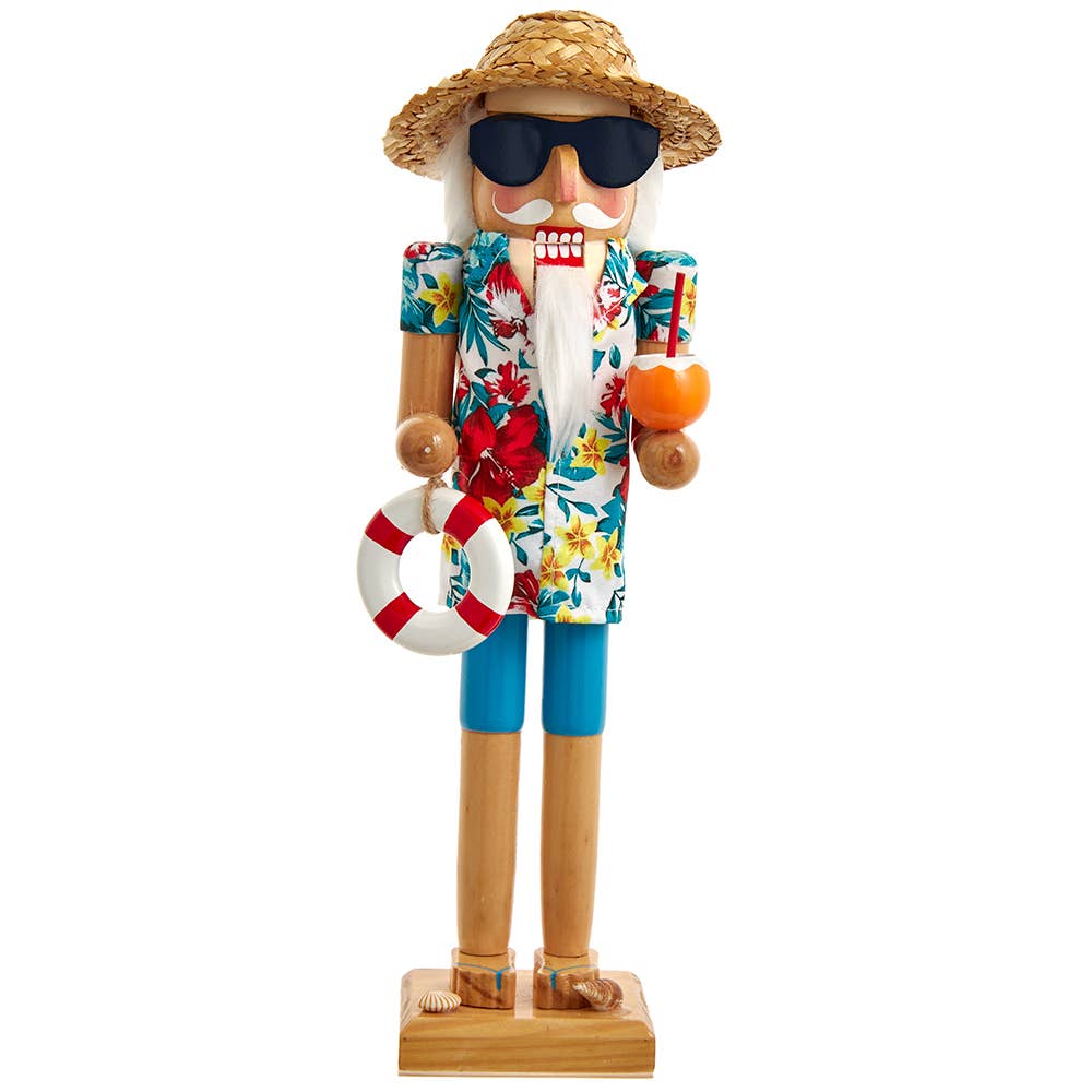 Kurt S. Adler, Inc. - 15"Beach Santa Nutcracker