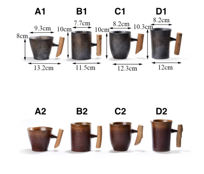 Homerely - Vintage Ceramic Coffee Mug