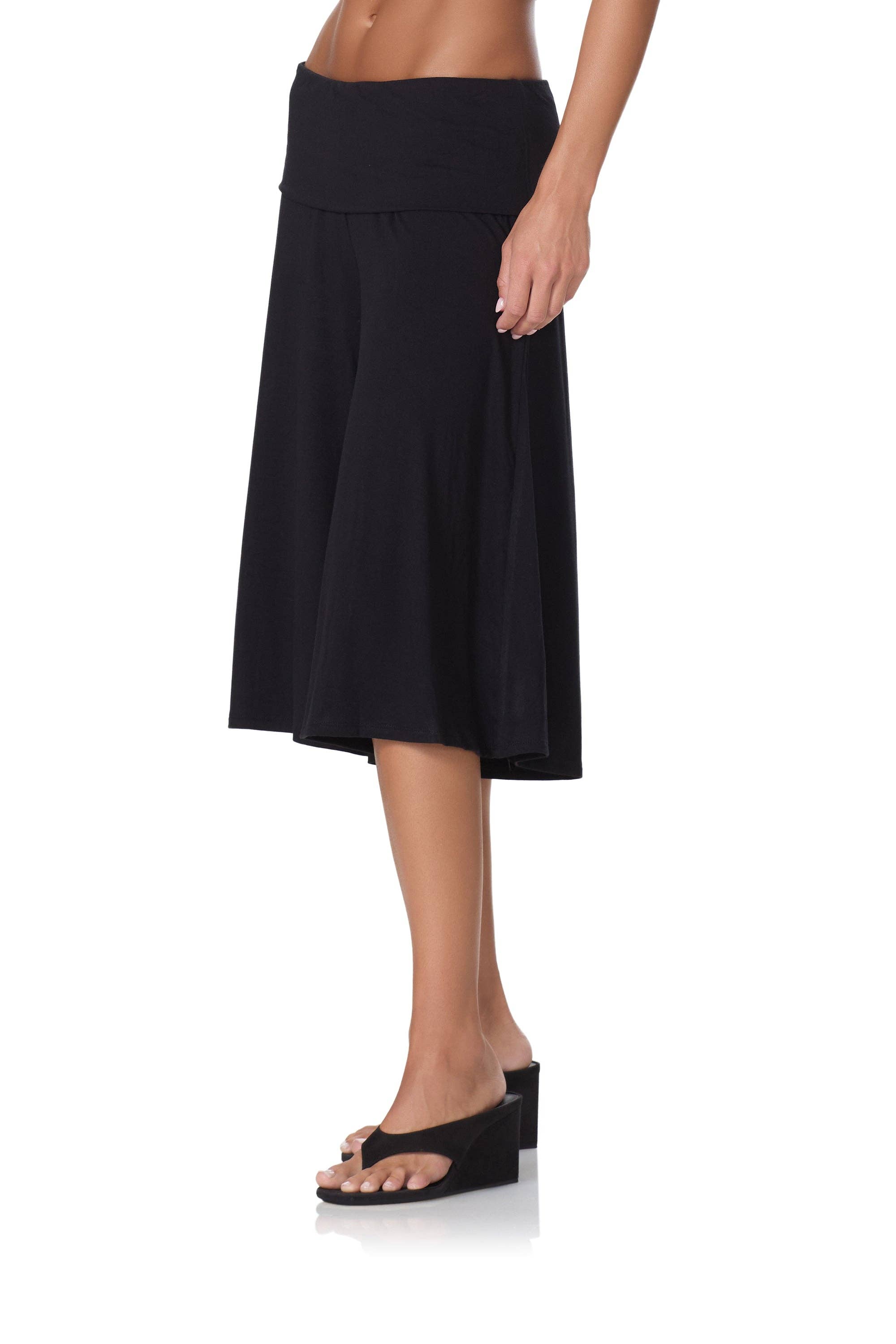 AFRM - Cecil Gaucho Pant - Black