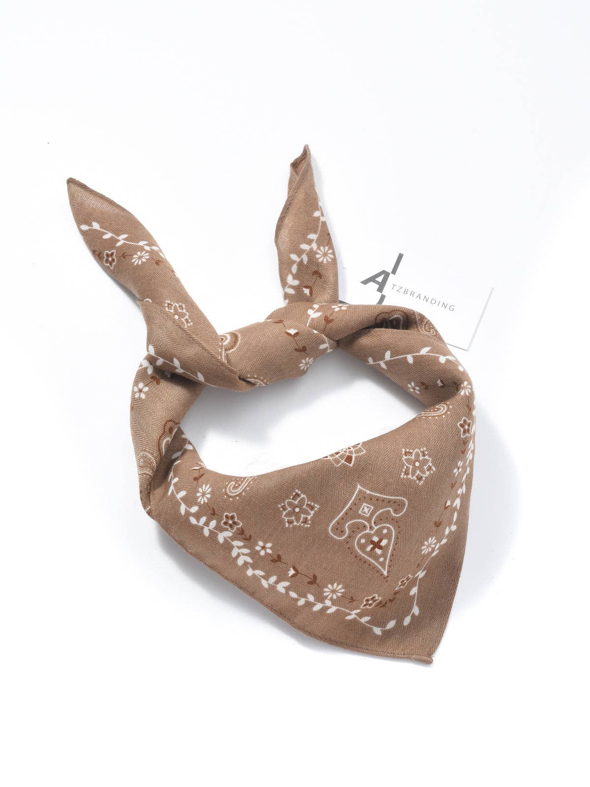 Funkyrel® Atzbranding Limited - Scarvii - Square Scarf with Paisley Print – Fresh & Vintage