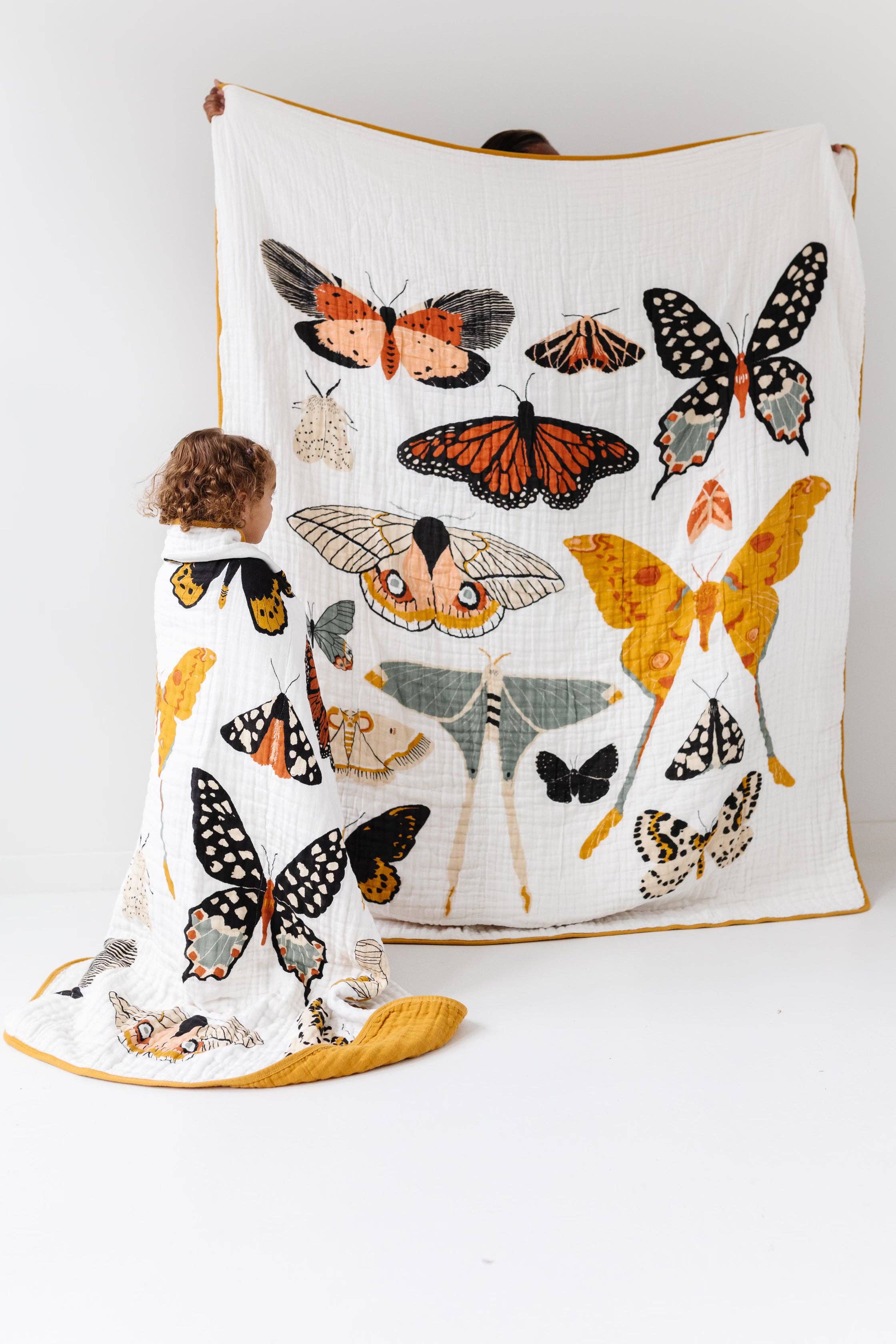 Clementine Kids - Large Butterfly Collector Throw Blanket
