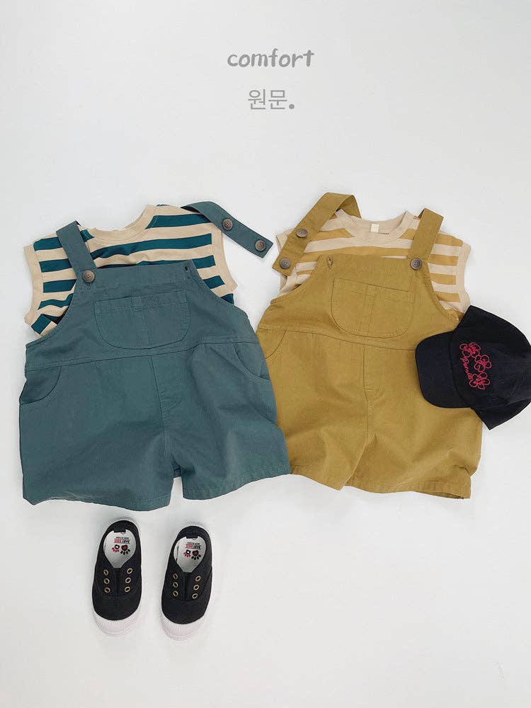 shoplittleswan - Kids Striped Sleeveless Cotton Tank Top Casual Summer Shirt