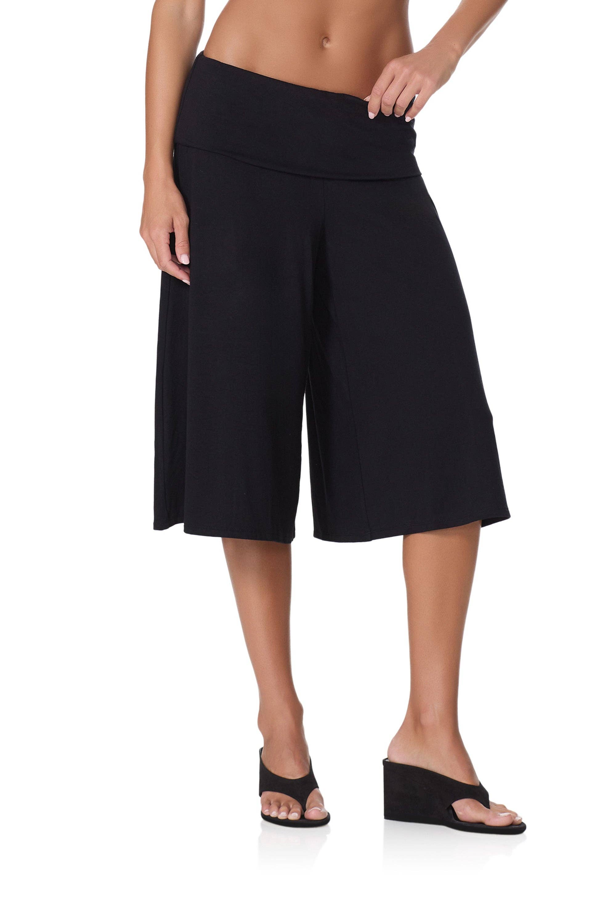 AFRM - Cecil Gaucho Pant - Black