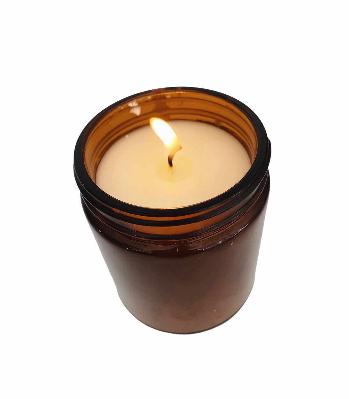 Poppy Rose Candle Co. - Coastal Sage 8 oz coconut wax amber jar candle