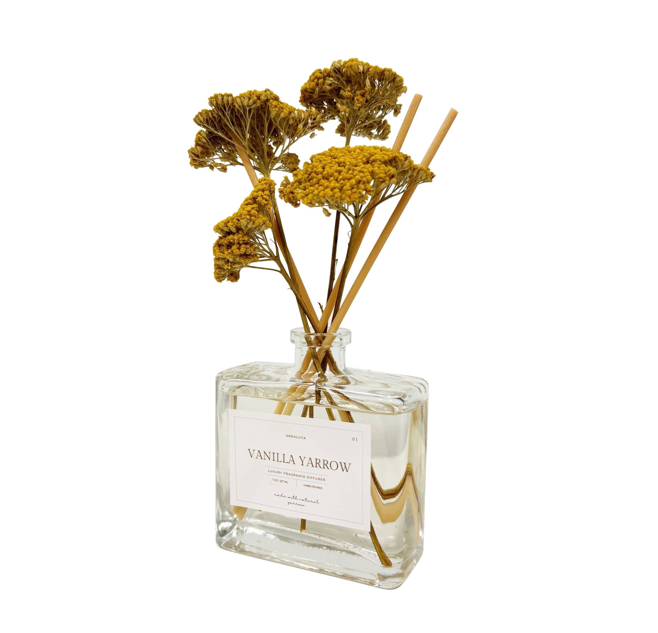 Andaluca - Vanilla Yarrow Botanical Reed Diffuser